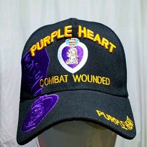 Military PURPLE HEART Hat